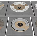 Various Circular Fire Pit Designs With Modern Stone And Wooden Accents