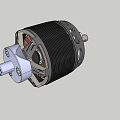 High Efficiency Industrial Electric Motor With Rotor Coils And Metal Shaft Structure