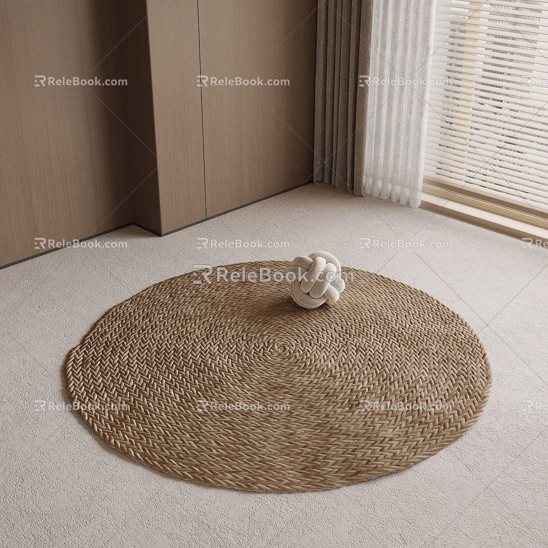 Quiet carpet 3d model