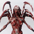 Mutant Man Creatures with Various Forms in Horror Sci Fi Character Design 3d model