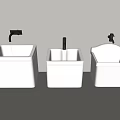 Mop pool mop pool mop pool mop pool wash mop pool faucet 3d model