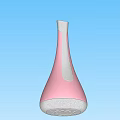 Pink And Silver Handheld Massagers For Daily Household Use With Ergonomic Design