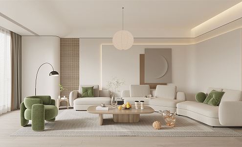 The Silent Living Room 3d model