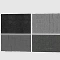 Modern Textured Background Wall Panel Designs With Stone Tiles And Gold Accents