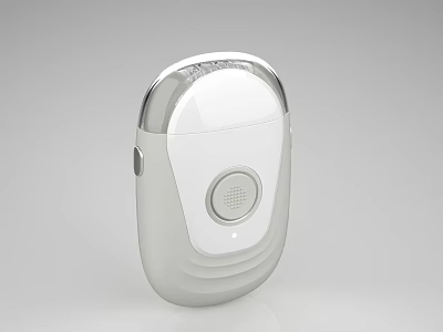 Portable Handheld Daily Use Electric Appliance With White Design And Round Control 3d model
