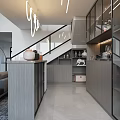 Modern Loft Living Room With Spacious Layout And Large Windows