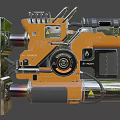 sci-fi architectural hammer 3d model