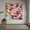 modern decorative painting 3d model