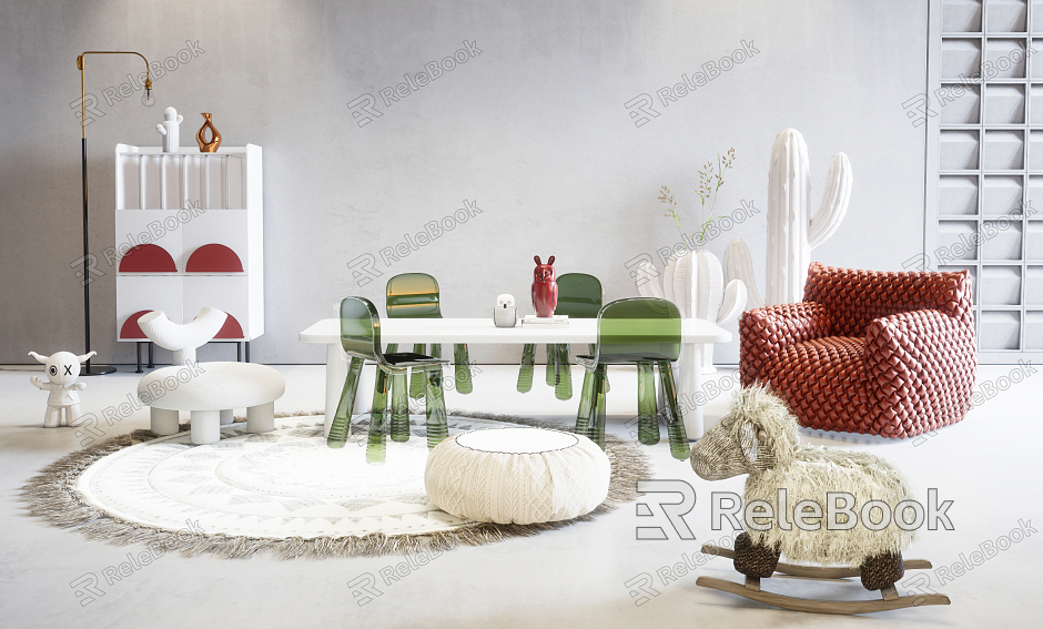 Modern Children's Tables and Chairs model