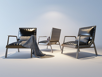 Modern Sofa Chair Single Chair 3d model