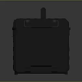 Toolbox tin box iron box plastic box container realistic model cartoon model 3d model