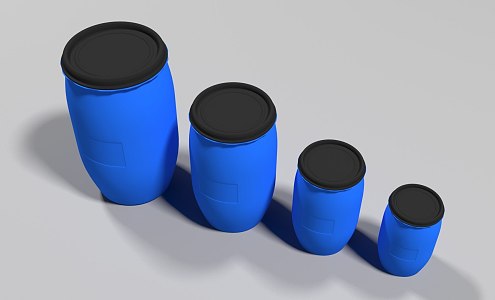 plastic bucket 3d model