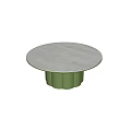 Outdoor Round Table Round Table Courtyard Garden Balcony Coffee Table Rock Board Round Table Rock Board Round Table 3d model
