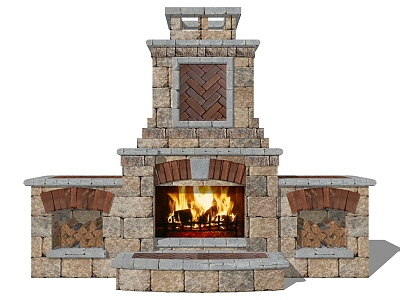 Fireplace model