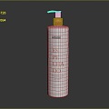 Modern Shampoo Body Soap Bottle Split Bottling 3d model