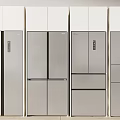 Modern Refrigerators And Freezers With Multiple Styles And Stainless Steel Finish