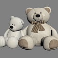 Children's plush toys 3d model