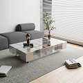 Modern coffee table 3d model