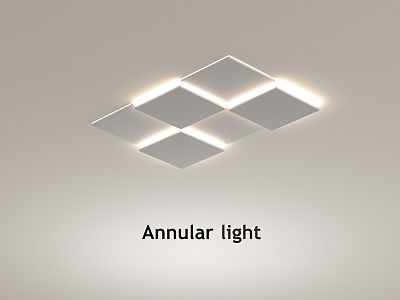 Ceiling lamp lighting appliances simple ceiling lamp furnishings 3d model