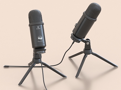 Microphone Computer Microphone Speaker Microphone Conference Microphone 3d model