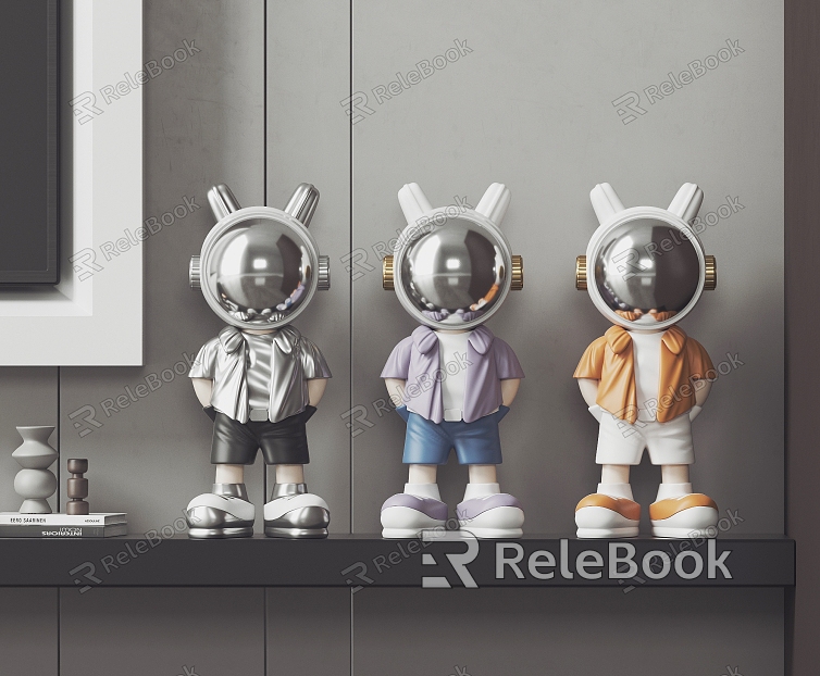 Little boy desktop ornaments creative ornaments concept ornaments model