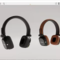 Aloha Over Ear Headphones Black And Orange Design With Comfortable Earpads