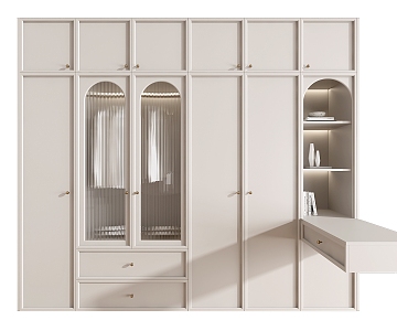 Modern wardrobe 3d model