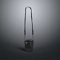 Minimalist Mesh Crossbody Bag With Adjustable Shoulder Strap For Everyday Use