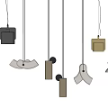 Small chandelier combination 3d model