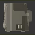 Beige TVP Computer Control Module With Cooling Vents And Interface Ports