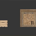 Wooden Crates In Various Sizes And Styles With Open Closed Designs And Fragile Label