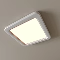 Bright Square White Ceiling Light with Modern Design for Home Ceiling Lighting 3d model