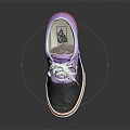 Cloth Shoes Flat Shoes Canvas Shoes Old Cloth Shoes 3d model