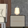 Table lamp side a few table lamp 3d model