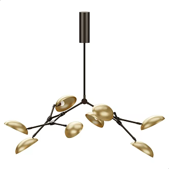 101 Copenhagen chandelier 3d model