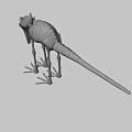 Game Movie Character with Large Glowing Eyes Dark Translucent Texture Unique Fantasy Design