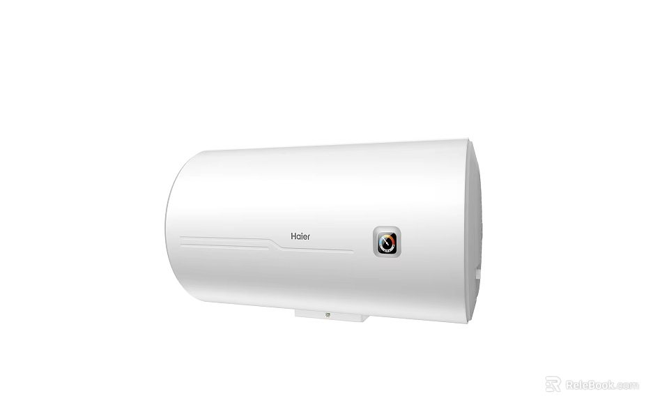 Haier White Electric Water Heater Essential For Home Daily Use Appliances 3d model 