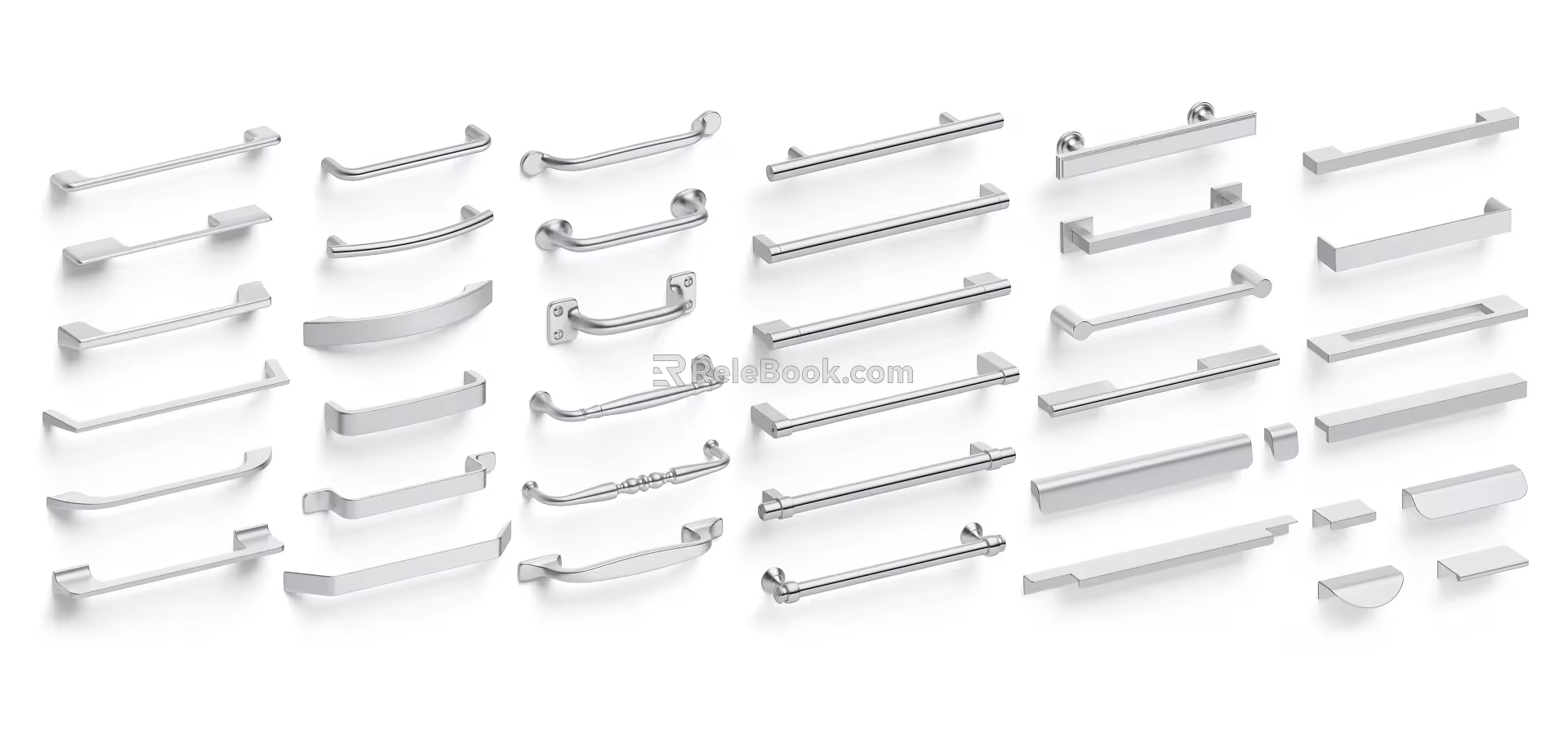 Modern Handle Door Handle 3d model
