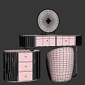 Dressing Table suit 08 3d model