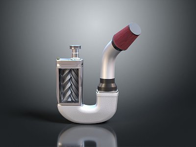 Cigarette Filter Realistic model