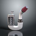 Cigarette Cigarette Cigarette Filter Realistic 3d model