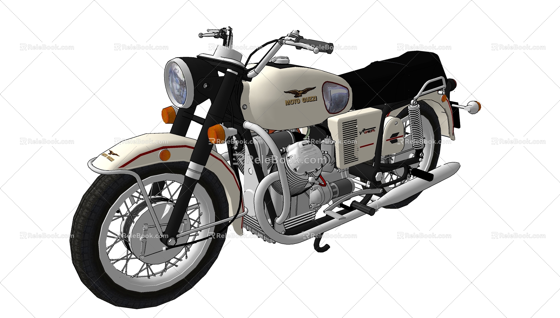 Motorcycle 3d model