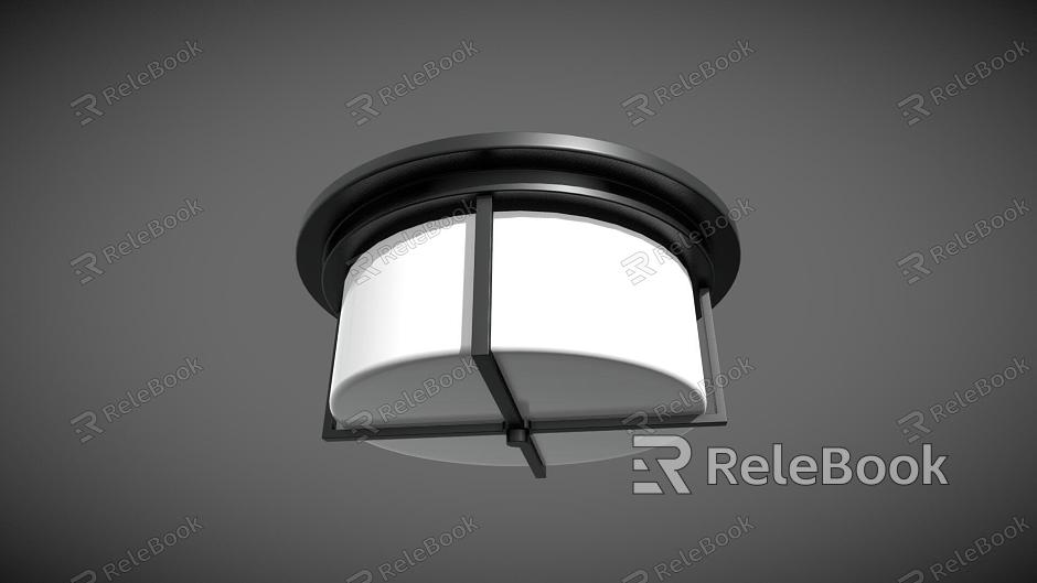 round ceiling lamp model