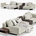 Modern Combination Sofa 3d model