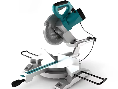 Industrial Equipment Makita Power Miter Saw Electric Tool For Precision Cutting Work 3d model