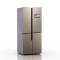 Modern refrigerator 3d model