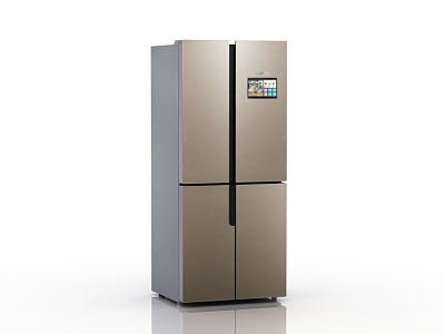 Modern refrigerator 3d model