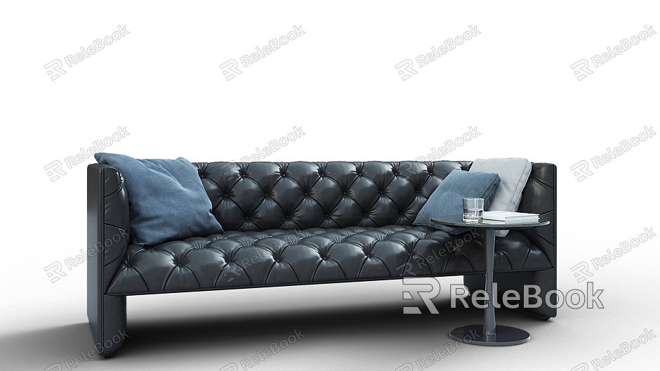 modern double sofa sofa model