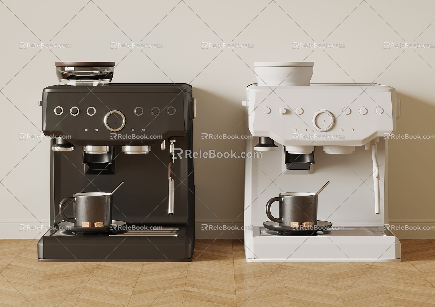 Modern Coffee Machine 02 Coffee Machine 3d model