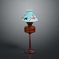 Table Lamp Industrial Table Lamp Homemade Table Lamp Industrial Wind Folding Table Lamp Lighting Lamps Lighting Fixtures 3d model